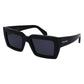 Ferragamo Black Acetate Sunglasses