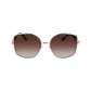 Ferragamo Gold Metal Sunglasses