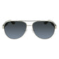 Ferragamo Gold Metal Sunglasses