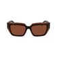 Ferragamo Brown Acetate Sunglasses