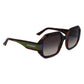 Karl Lagerfeld Brown Injected Sunglasses
