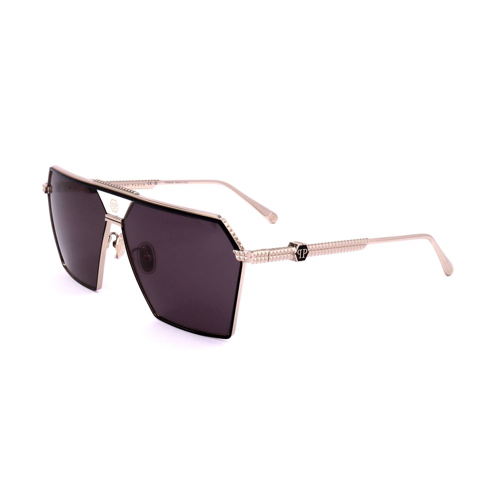 Philipp Plein Gray Titanium Sunglasses