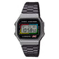 Casio Black Stainless Steel Digital Watch