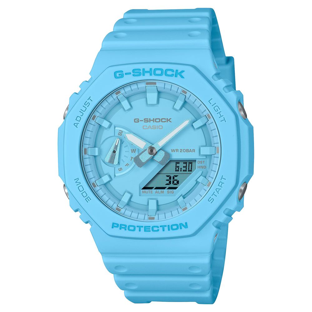 Casio Blue Resin Sport Watch