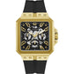 Guess Black Synthetic Dress Watch