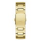 Guess Gold Stainless Steel Dress Watch