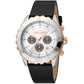 Just Cavalli Black Leather Bracelet Watch