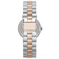 Marc Jacobs Gray Stainless Steel Dress Watch
