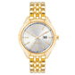 Nine West Gold Metal Dress Watch