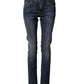 Dolce & Gabbana Blue Cotton Stretch Skinny Men Denim Jeans