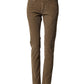Dolce & Gabbana Brown Cotton Stretch Skinny Men Denim Jeans