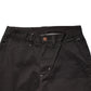 Sun68 Dark Brown Cotton Stretch Straight Mid Waist Trouser Pants