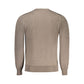 K-WAY Brown Wool Men Sweater