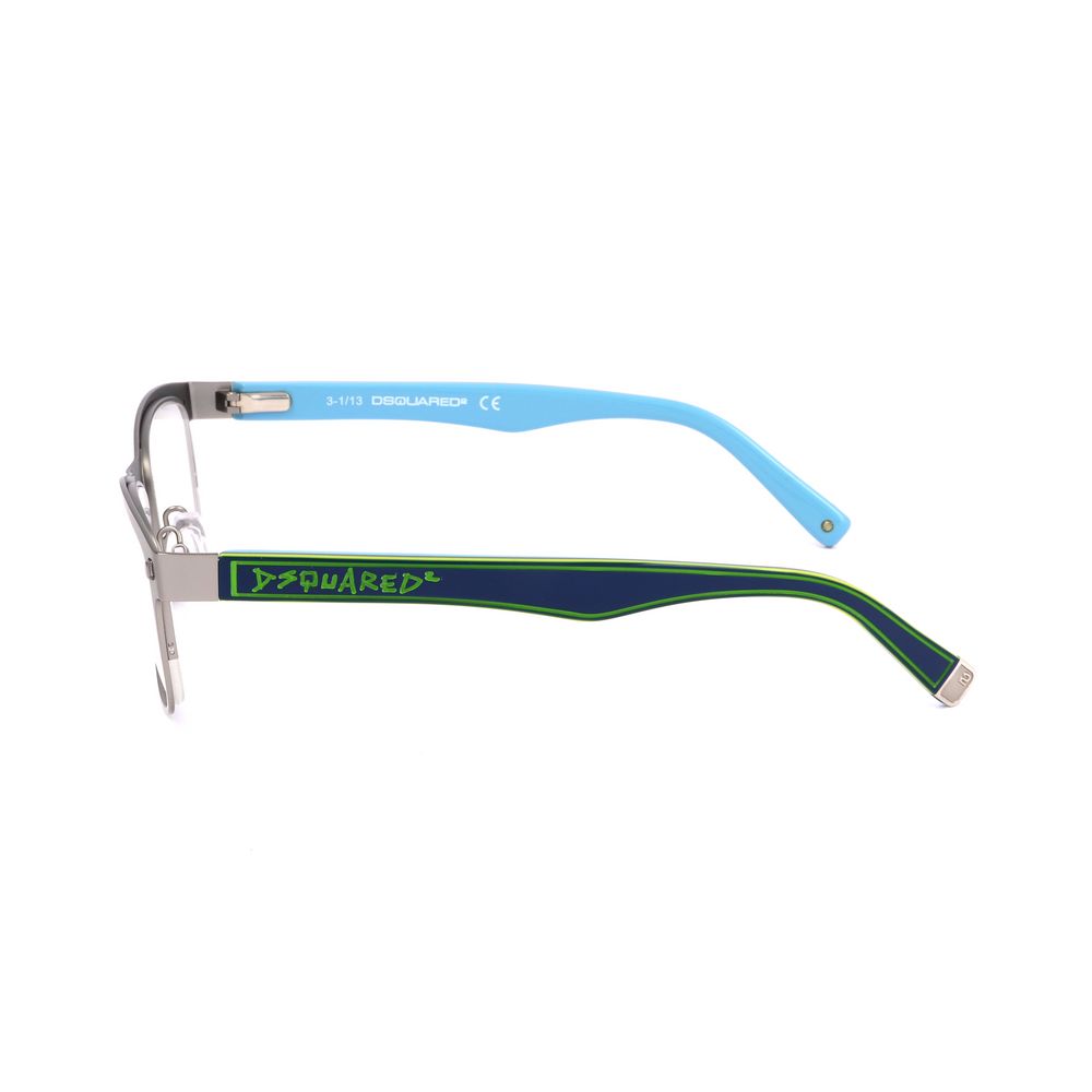 Dsquared² Silver Metal Glasses (Frames)