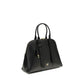 PINKO Black Calf Leather Bos Taurus Shoulder Bag