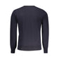 K-WAY Blue Wool Men Sweater