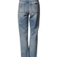 Dolce & Gabbana LightBlue Ripped Washed BOYFRIEND Denim Jeans