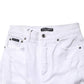 Dolce & Gabbana White Distressed High Waist Denim Jeans
