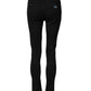 Dolce & Gabbana Black Cotton Skinny Mid Waist Denim Jeans