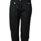 Dolce & Gabbana Black Wool Stripes Cropped Trouser Pants
