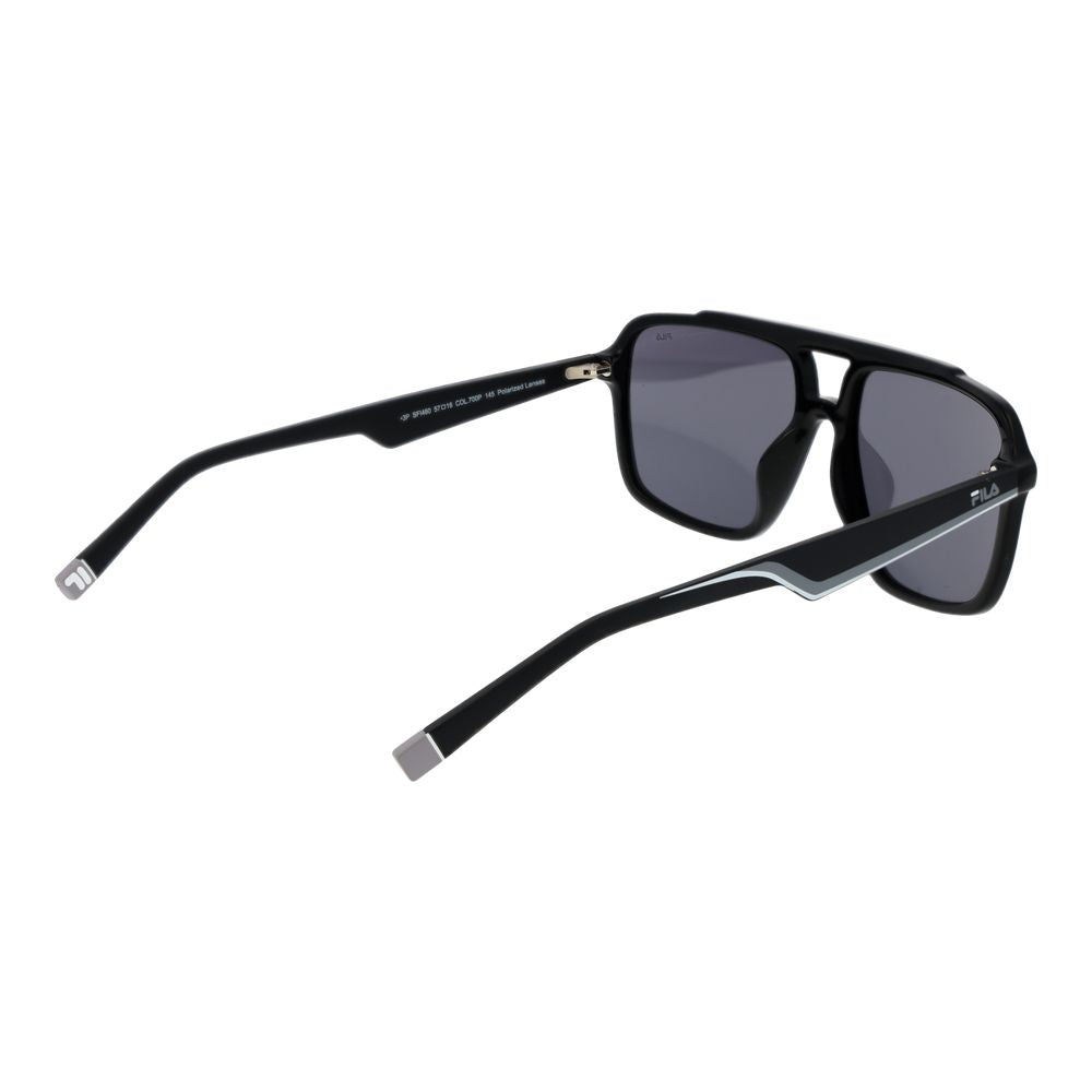 Fila Black Plastic Sunglasses