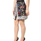Dolce & Gabbana Black Floral Lace Cotton HighWaist Mini Skirt