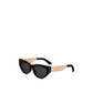 Dior Black Acetate Sunglasses