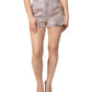 Dolce & Gabbana Pink Jacquard High Waist Hotpants Shorts