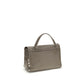 Zanellato Gray Calf Leather Bos Taurus Shoulder Bag