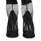Dolce & Gabbana Black Nylon Stretch Mesh Sock Boots  Shoes