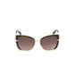 Guess Brown Metal Sunglasses