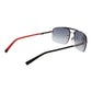 Fila Gray Stainless Steel Sunglasses