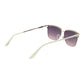 Guess White Metal Sunglasses
