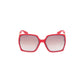 Guess Red Resin Sunglasses
