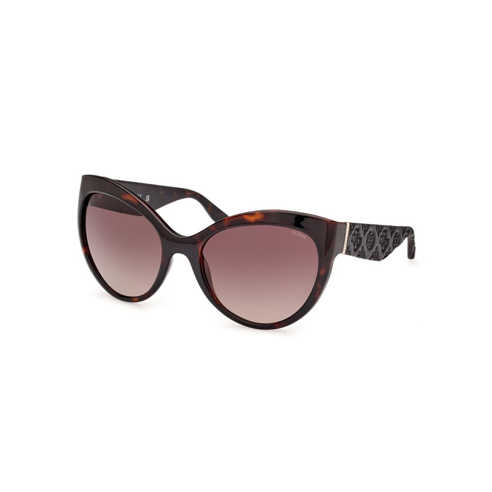 Guess Brown Resin Sunglasses