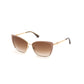 Guess Beige Metal Sunglasses