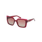 Guess Red Resin Sunglasses