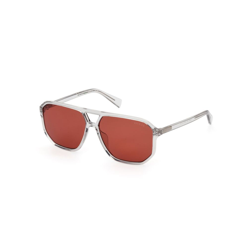 Guess Gray Resin Sunglasses