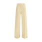 Ermanno Scervino Bicolor Fleece Wool Casual Pants