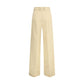 Ermanno Scervino Bicolor Fleece Wool Casual Pants