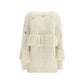 Moncler Grenoble Cream Polyamide Cardigan