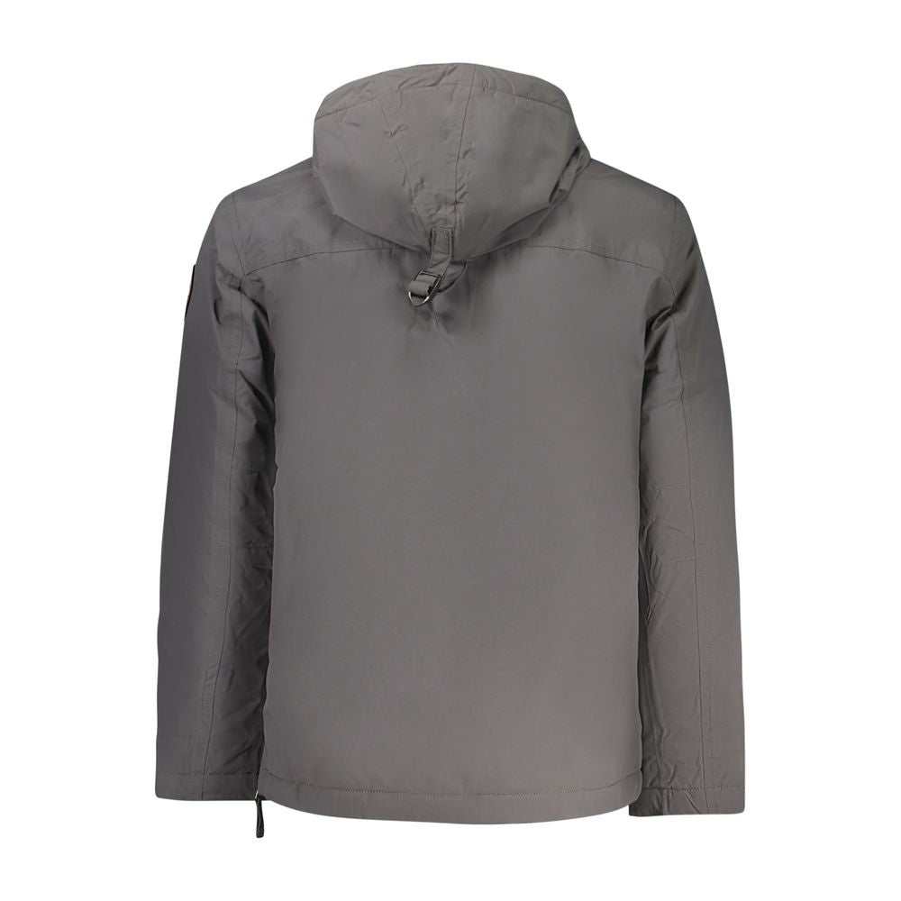 Napapijri Grigio Poliammide Men's Jacket