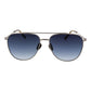Hackett Silver Metal Sunglasses