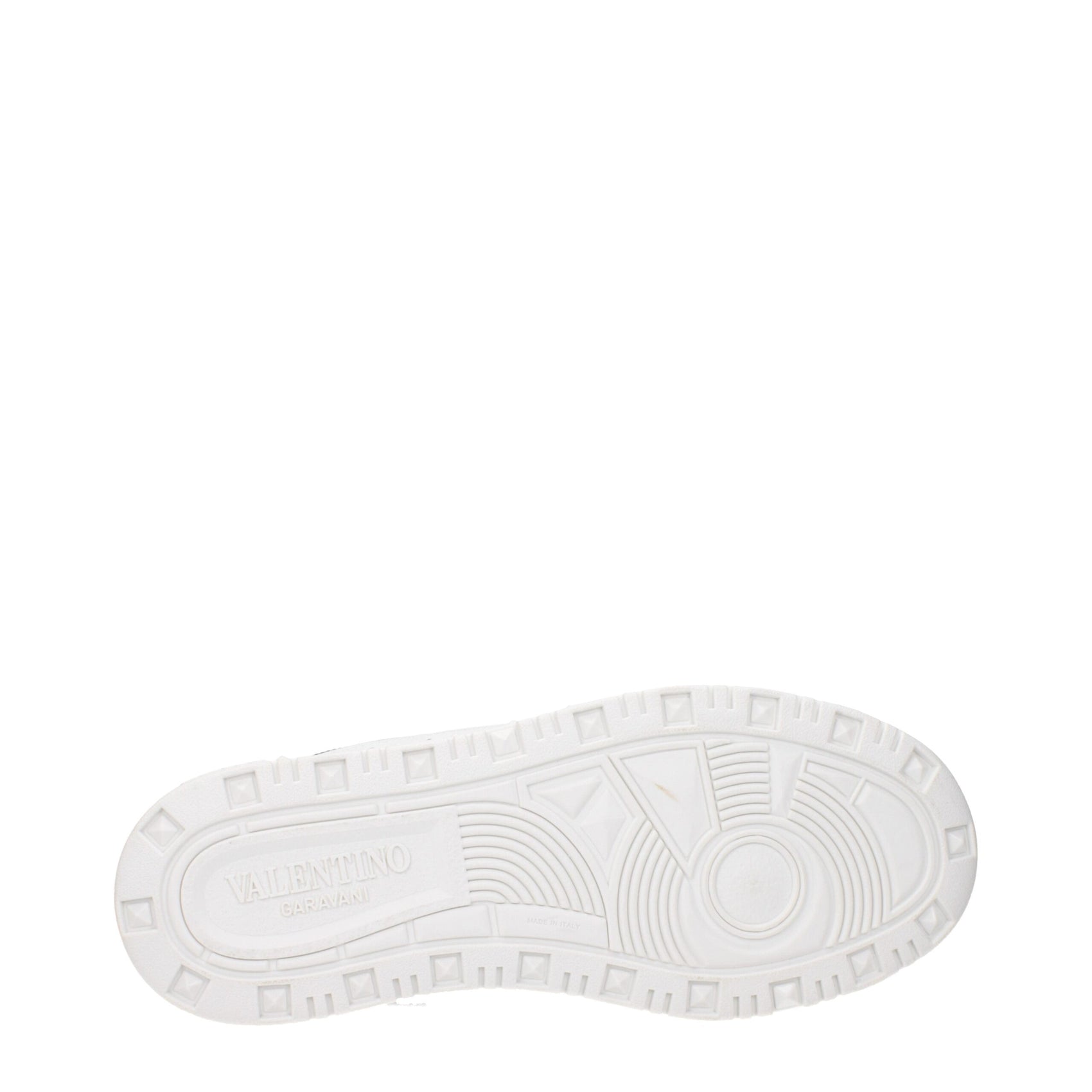 Valentino Garavani White Leather Low Top Sneakers