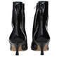 Maison Margiela Black Leather Ankle Boots