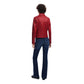 Desigual Red Polyester Bomber