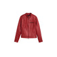 Desigual Red Polyester Bomber