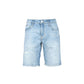 Antony Morato Blue Cotton Bermuda Shorts