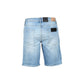 Antony Morato Blue Cotton Bermuda Shorts