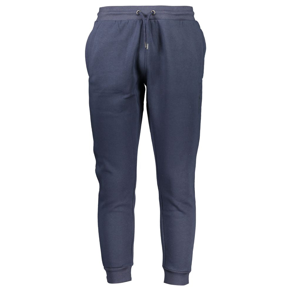 Cavalli Class Blue Cotton Athletic Pants